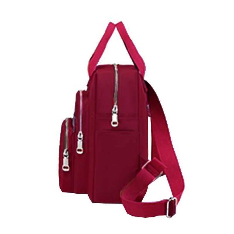 Neutral style backpack for men and women suitable for travel handbags with multiple pockets made of nylon materialM251222