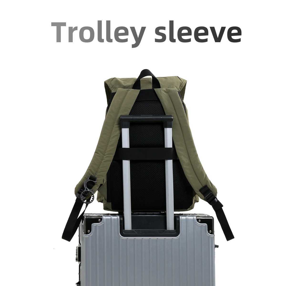 Light Backpack for Women Lightweight Trendy Commuter Travel Bag Mommy Bag College Student Backpack Female Junior High School StudentM251222