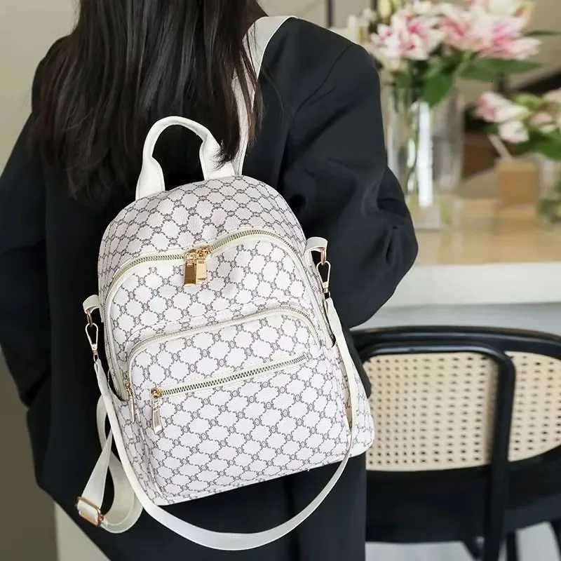 2025 New Pattern Fashion Printing Backpack High-capacity Multi-function Leisure Time Travelling Bag Versatile Shoulder BagsM251222