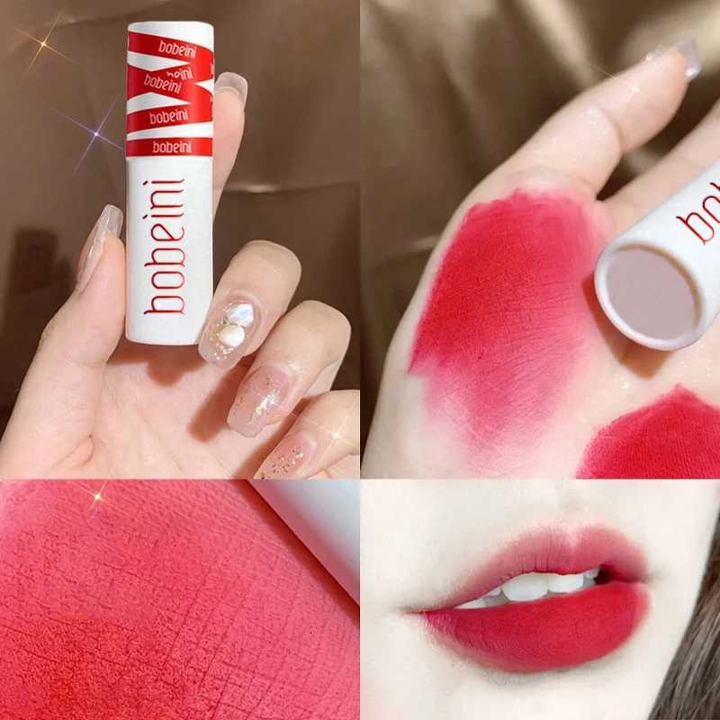 8 color water gloss mirror velvet lip gloss lasting waterproof matte smooth nude brown lip color holiday gift Korean styleT251222