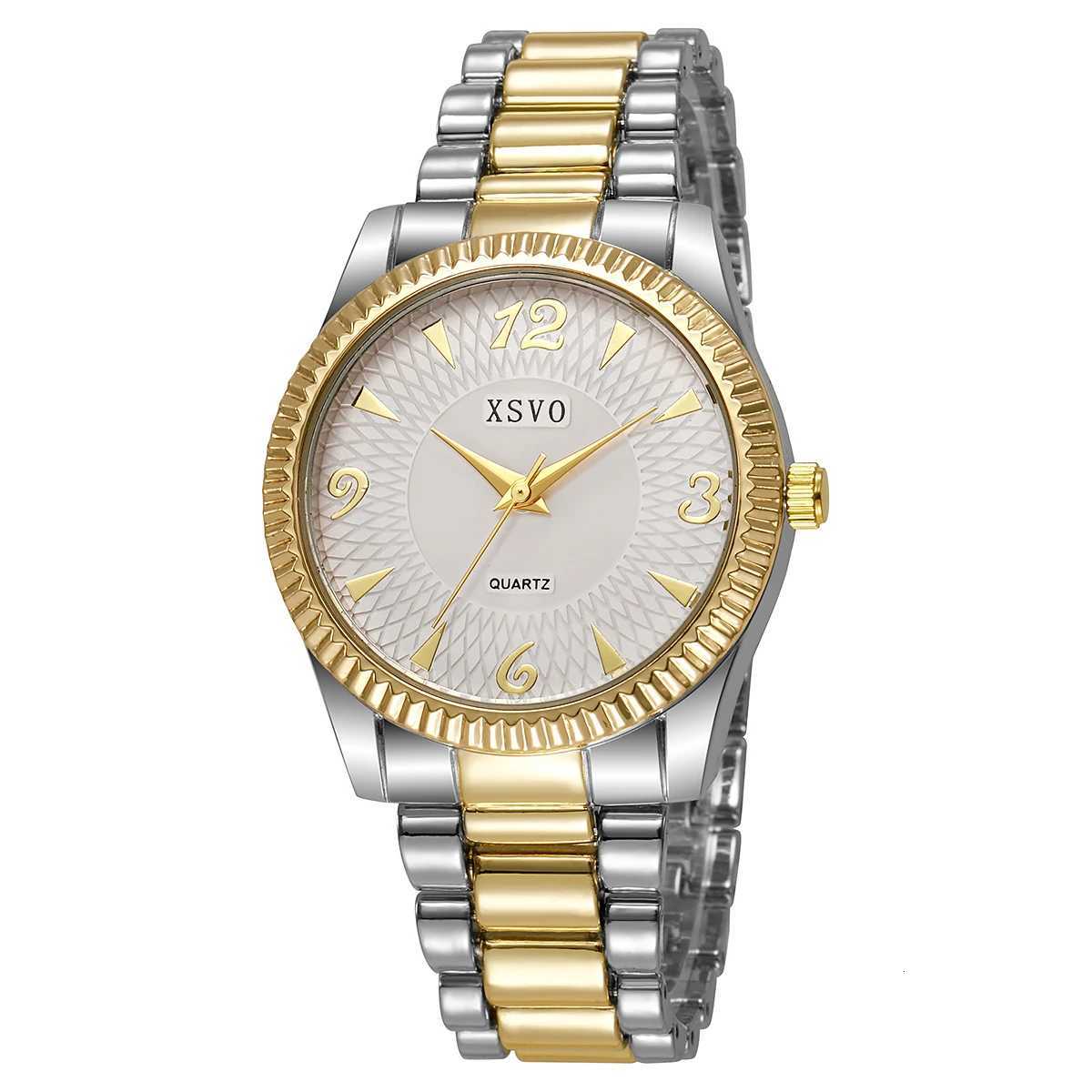 Fashion Round Dial Alloy Material Wens Quartz Set of 7 Suitable for Christmas and Thanksgiving Gifts M251222