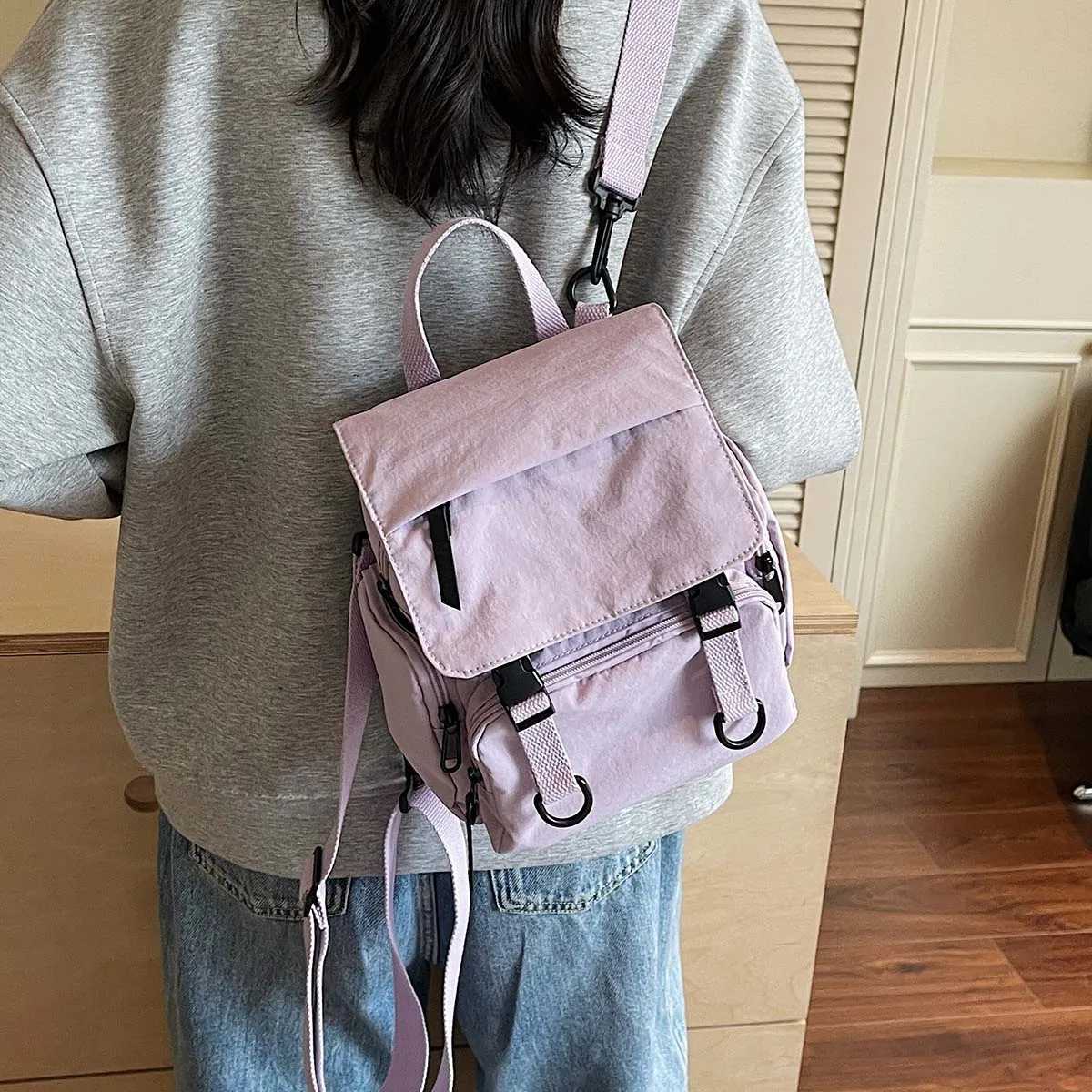 ional Shoulder Bag Womens Backpack Handbag Crossbody Bag Travel Lightweight Backpack Gift Hiking Bag Trekking Camping Student Class Breakfast BagM2512