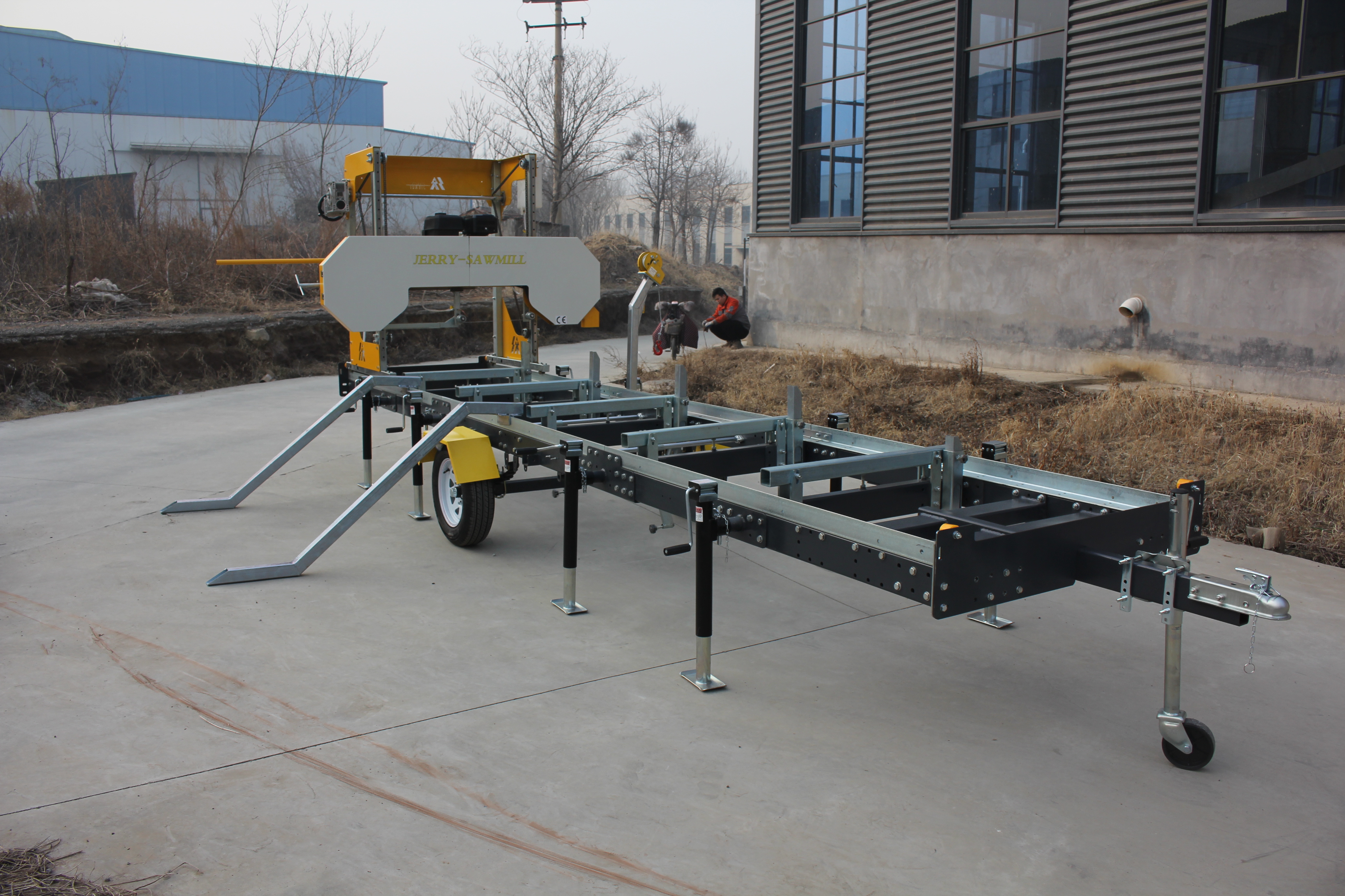 Industrial 90cm Wood Splitter | 15Ton Electric Models with Heating for Commercial Firewood