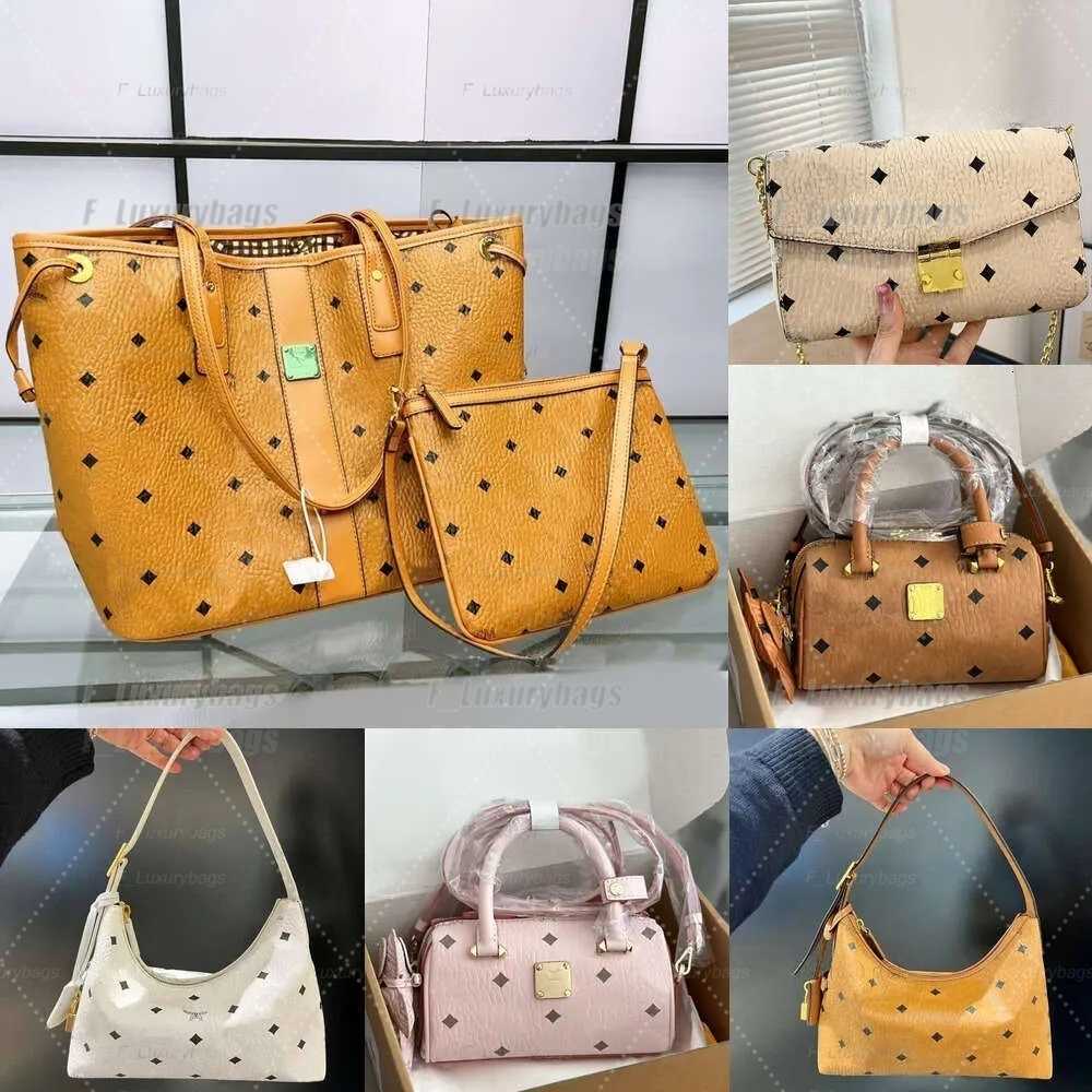 Totes 10a Mcmpurses 2025 New Designer Bag Crossbody Bags Backpack Large Capacity Tote Handbag Womens Weekend Clutch Duffle Original Quality Minimalist Bag