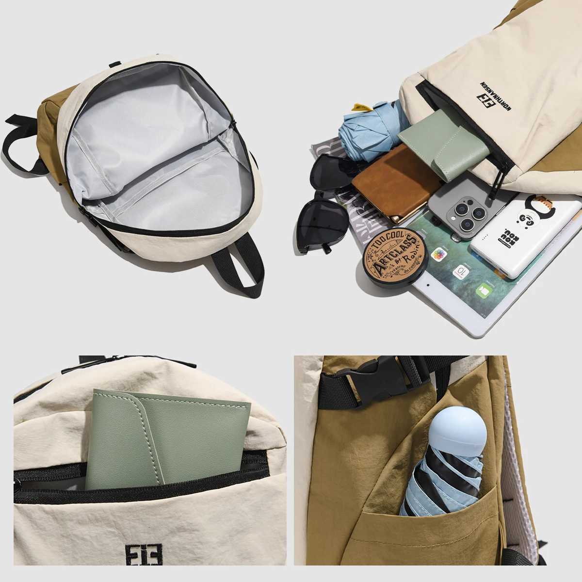 Backpack Womens Outdoor Professional Mountaineering Bag Mens Sports Small Backpack Travel Hiking Climbing Travel Bag Student SM251222