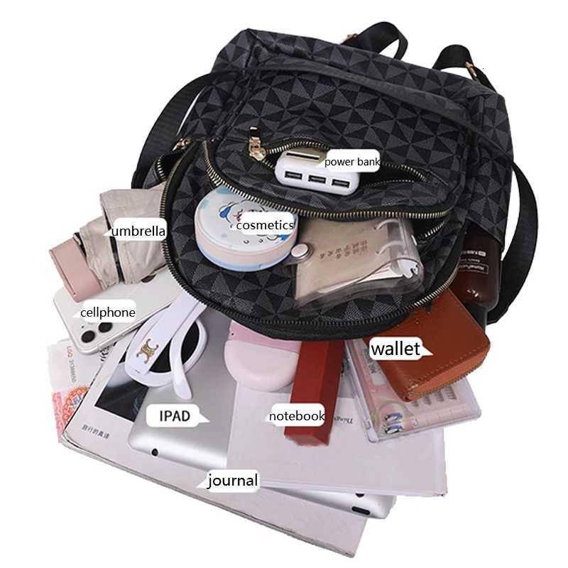 Neutral style backpack for men and women with a golden drawstring design suitable for travel tourism students and schoolbagsM251222