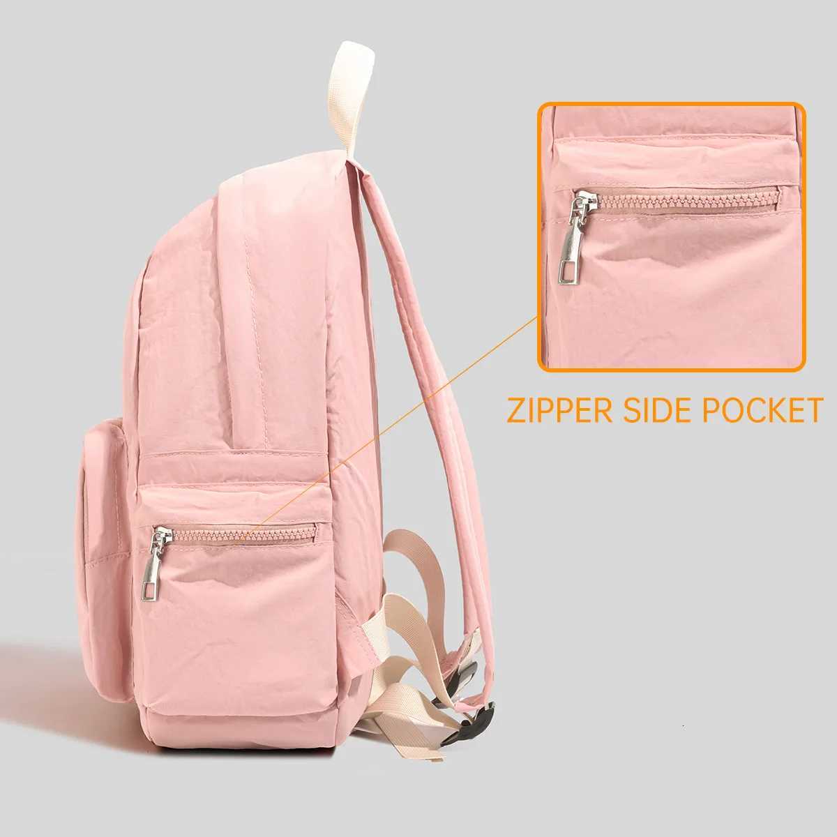 French Fresh Mommy Normcore Travel Backpack New Niche Lightweight Commuter FAshion Burden-Reducing BackpackM251222