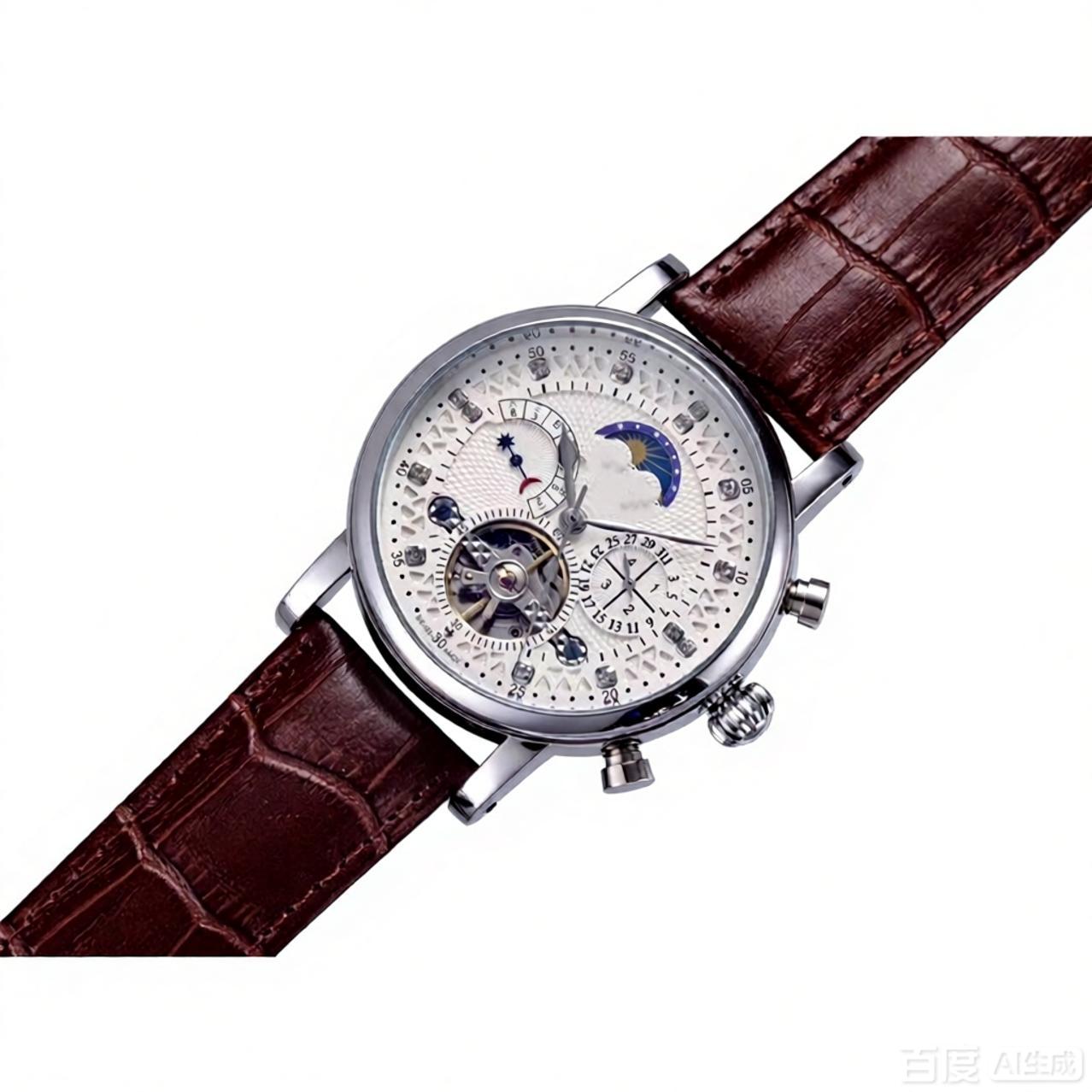 musthave minimalist mens wrist watches watches for men two tone timer durable mechanical timepiece chronograph business style mens watches