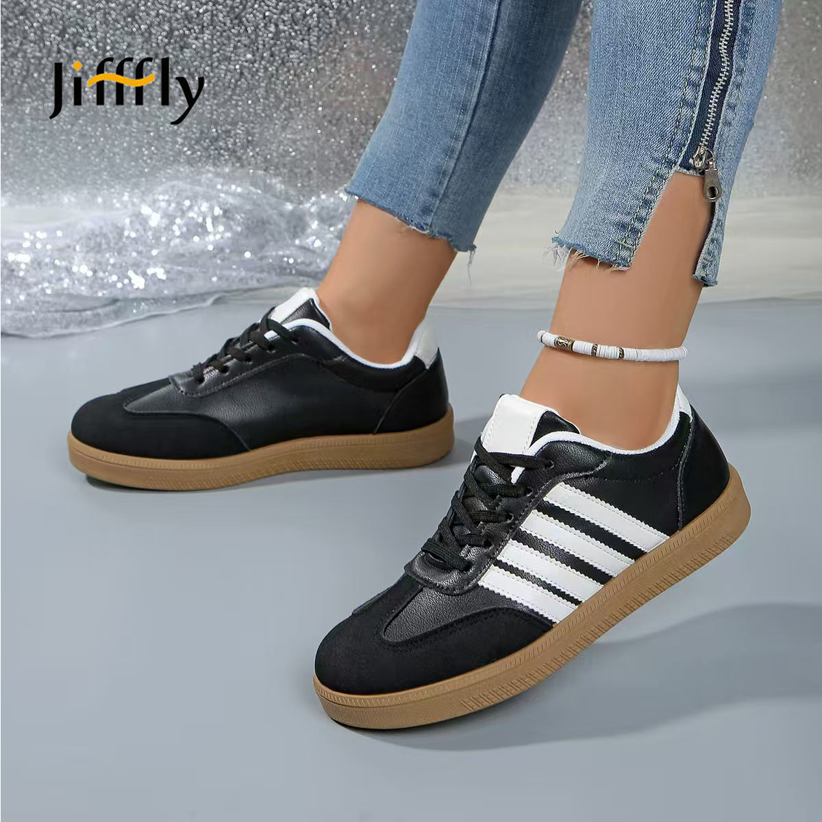 Jifffly shoes skate shoes Red Dexun Shoes for Women 2025 New Summer Height-Increasing Thick-Soled Student Sneakers Versatile Commuting