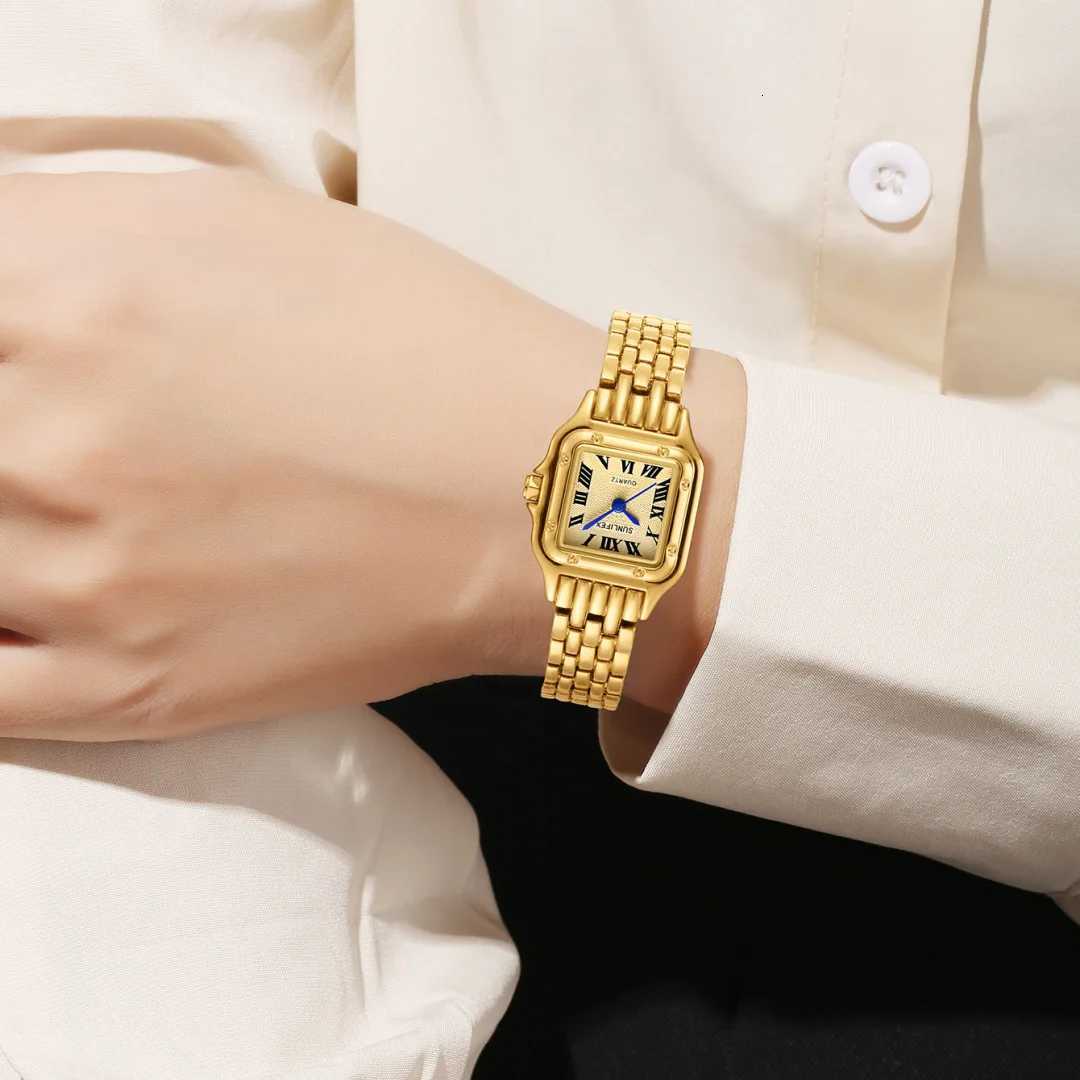 2026 Fashion Wen Cndar Stainl Steel Luxury Ladies Quartz es Busin Fem Clock Without Box M251222