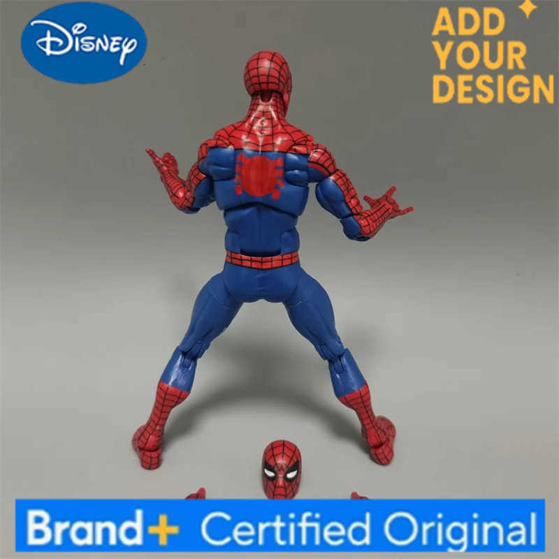 Disney ML Legends Classic Spider Man 6 Inch Action Figure Toys Copy Spiderman Figures Statue Model Doll Collectible Ornaments Gifts H251222