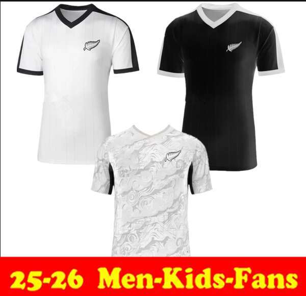 25 26 New Zealand Mens Soccer Jersey CHRIS WOOD BEN WAINE ANDRE DE JONG RYAN THOMAS SARPREET SINGH Home Away Football Shirt Uniforms
