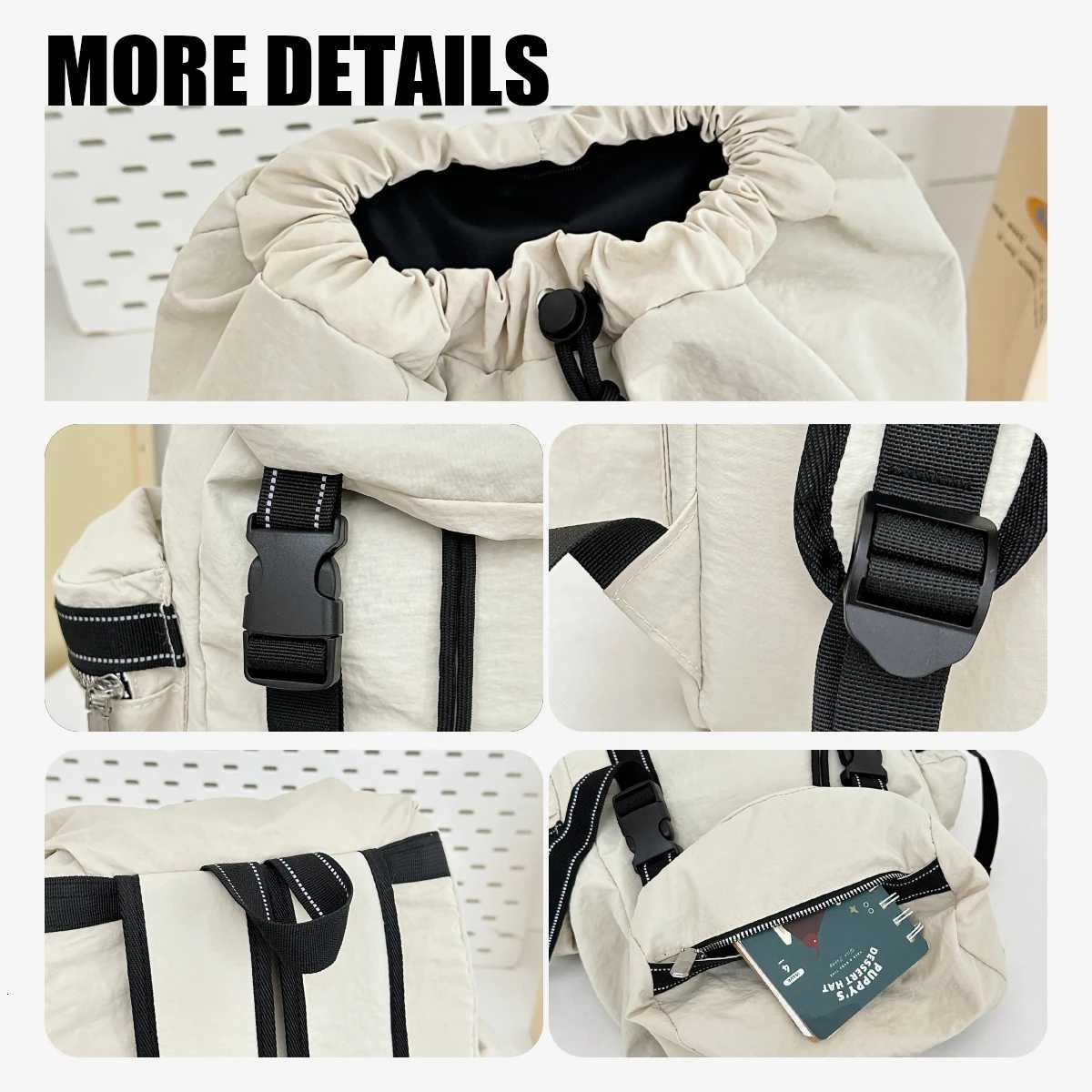 utdoor Large Capacity Waterproof Lightweight Backpack Womens Travel Mountaineering Computer Backpack Male Student School Bag Class Cycling CommutingM2