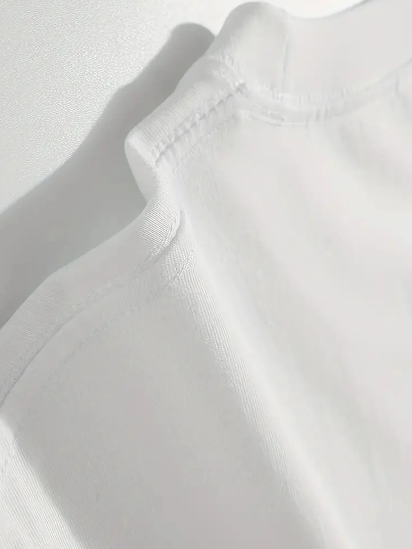 Mens Cotton T-Shirt KEEP FASHION HARD Geometric Short Sleeve Soft Comfortable Summer Casual Tee Daily Wear Fashion Tops 251219