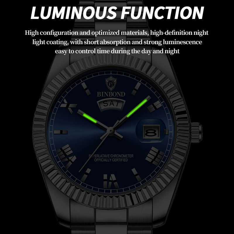 2025 New Luxury Sport Wrist For Man Waterproof Luminous Date Men Quartz Stainl Steel Mens es M Relojbox M251222