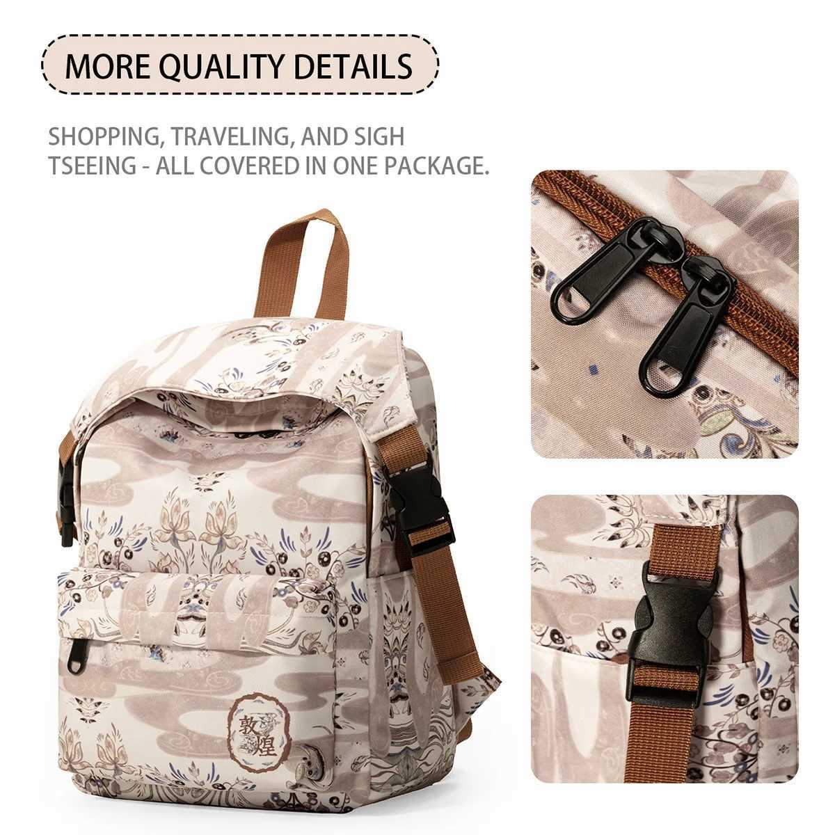 useum Series Lightweight Outdoor Travel Backpack Mens Hiking and Mountaineering Backpack Chinese Style College Student School Bag Womens Shopping and 