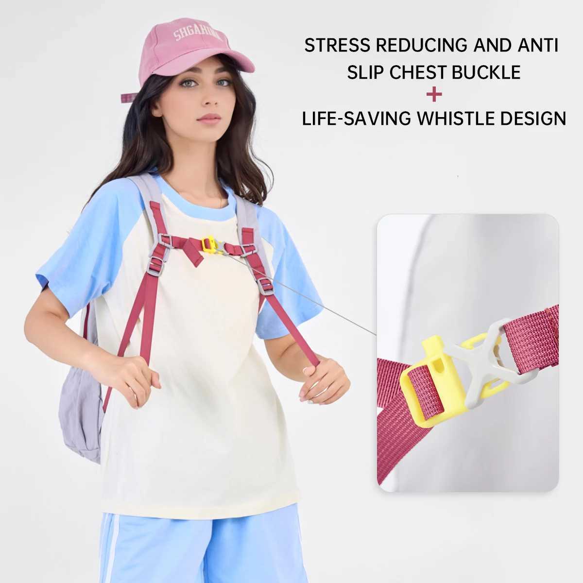 Waterproof Outdoor Backpack Womens Travel Lightweight Travel Backpack School Bag Ultra-Lightweight Mountaineering BagM251222