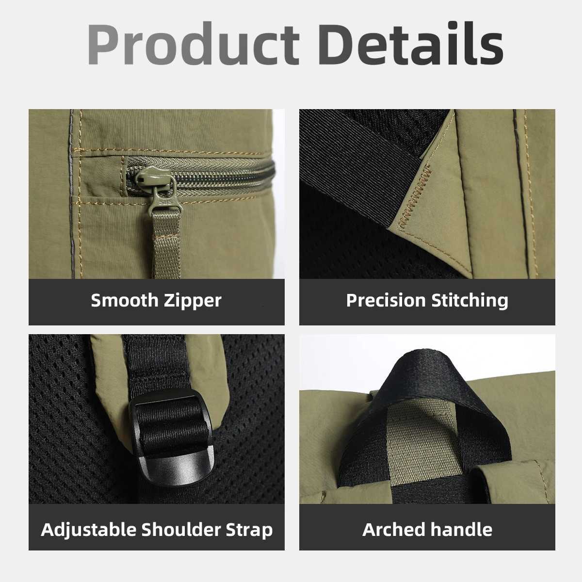 Light Backpack for Women Lightweight Trendy Commuter Travel Bag Mommy Bag College Student Backpack Female Junior High School StudentM251222