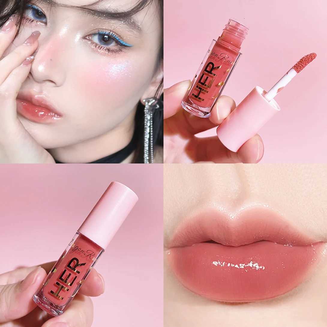 Mini 8 Colors Liquid Lip Gloss Waterproof Non-stick 24 Hours Long Lasting Velvet Matte Lipstick Lip Gloss Cosmetic Makeup CareT251222
