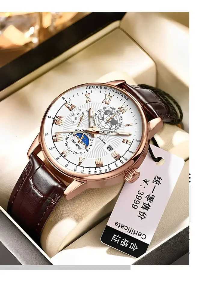 Waterproof Luminous Cndar Mens Student Quartz Wrist M251222