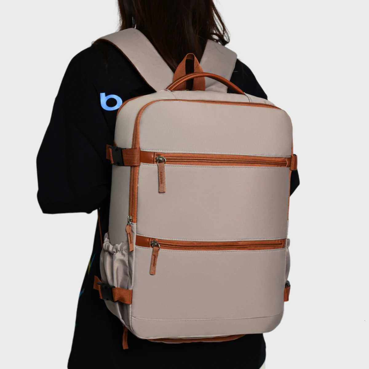 Travel Backpack for Men 2025 New Model Lightweight High-Capacity Luggage Bag for Travel Business Trips Laptop School Boarding High School StudentsM251