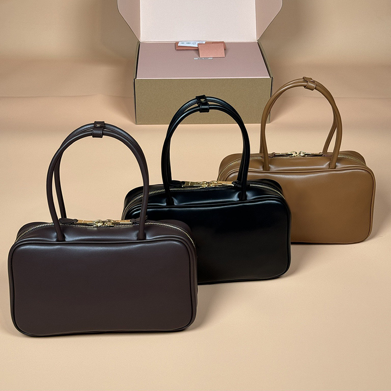 Mirror quality Designer Beau Handbag Luxury Calfskin Leather Ladies' Top Handle bag Shoulder Bag 30cm With Box (Model: M2501073A)