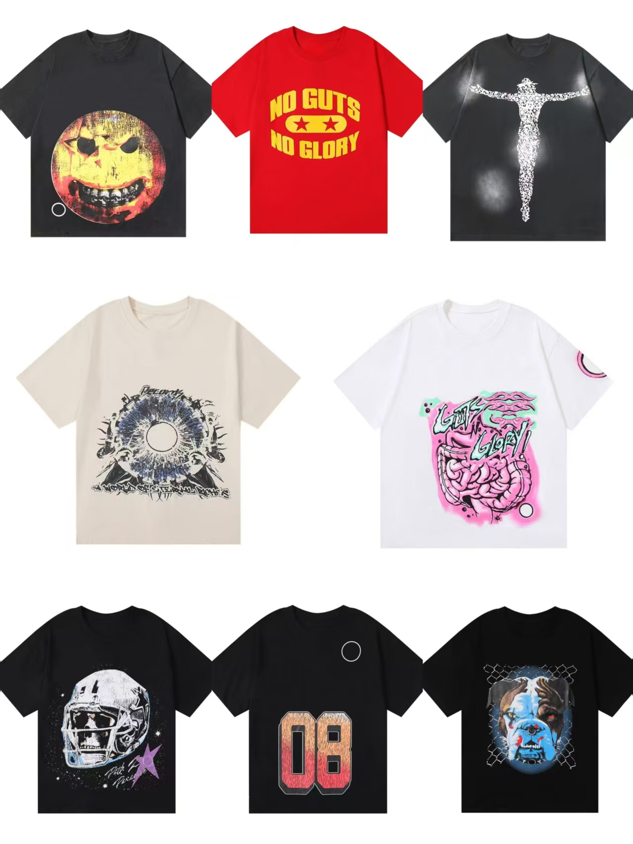 shirt mens designer t shirts clothe mens tshirt top quality trendy men clothing letter printed summer new mens and womens loose retro short sleeved tshirt Size S-XL