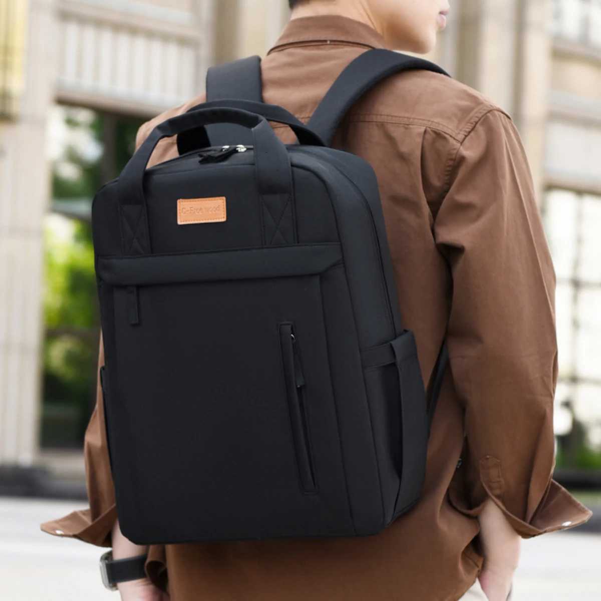Backpack for Men Large Capacity for Commuting Outdoor Travel Laptop Bag School Bag Womens Business Backpack Business Trip Conference College StudentM2