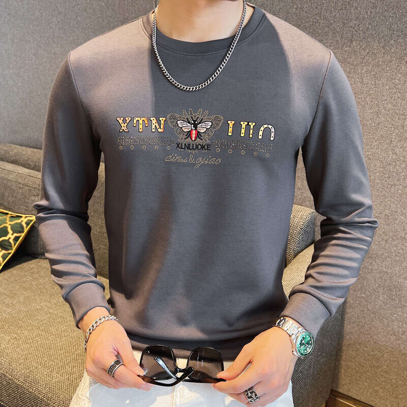 2025 Main New Export Amazon Hot-Selling Spring And Autumn Men's European Style Casual Fashion Sweatshirt Handsome Trendy Product