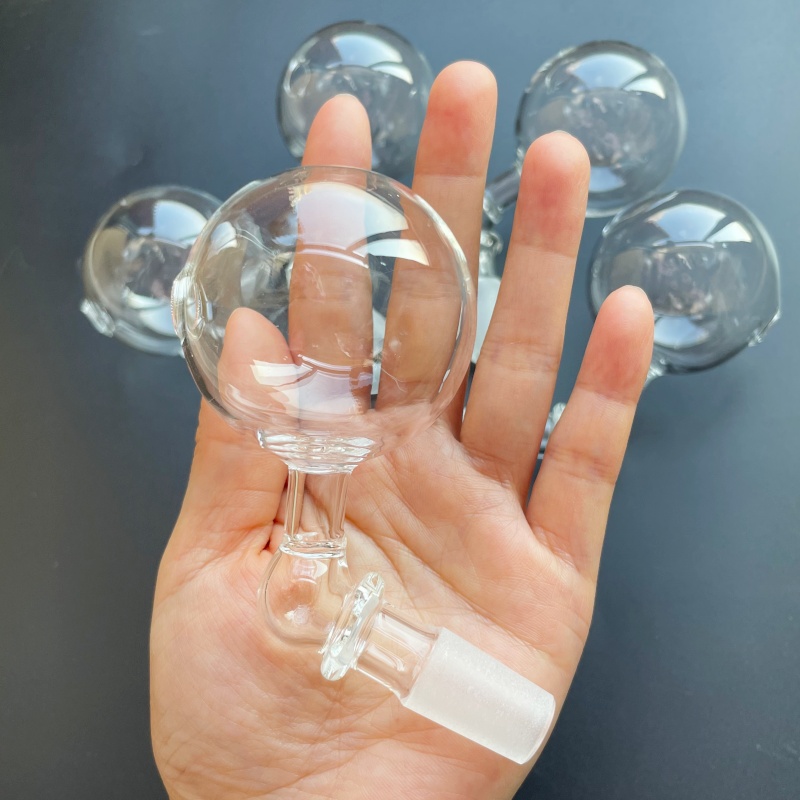 50mm Big Ball Oil Burner Glass pipe Water Smoking accessories 14mm Male Funny Oil Burner Bong Pipes