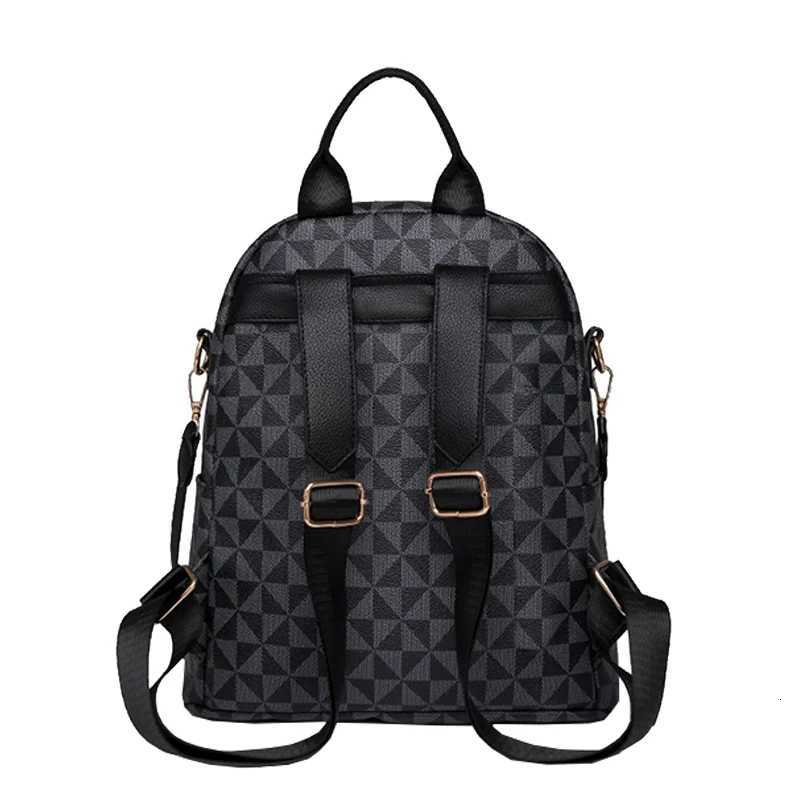 Neutral style backpack for men and women with a golden drawstring design suitable for travel tourism students and schoolbagsM251222