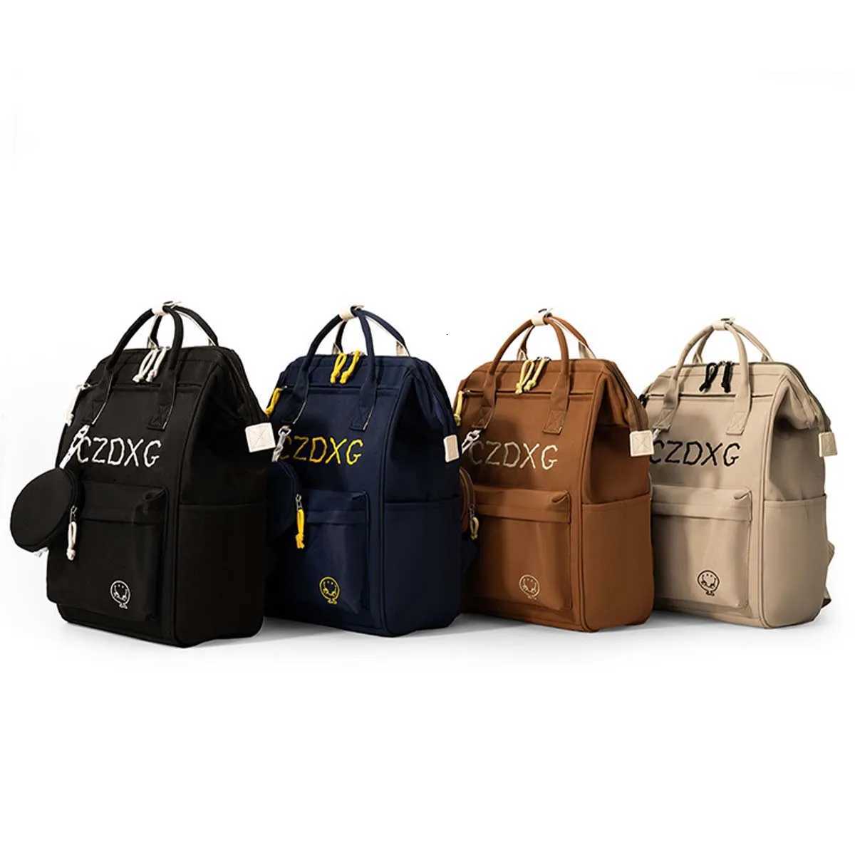 Mommy Bag Backpack for Women Large Capacity Fashionable Lightweight Suitable for Expectant Mothers Outings and Carrying Babies New Style Mother and Ba