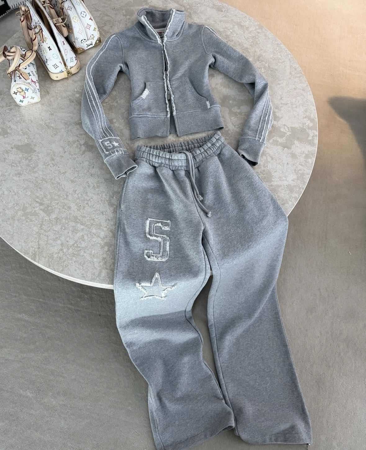 Designer Women's Two Piece Pants Streetwear Harajuku Retro Pink Two Piece Sportswear Hip Hop Rock Sexy Camouflage Short Hoodie Women Y2K New Casu