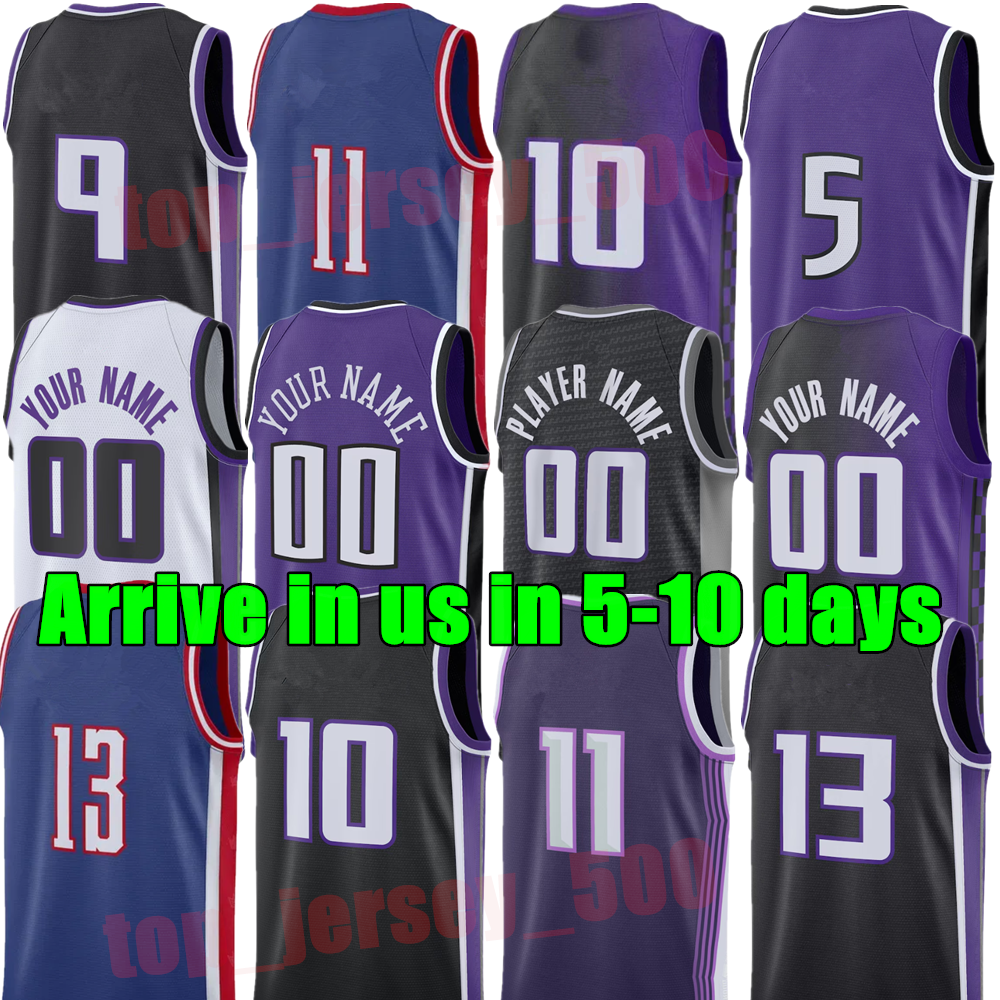 Custom DeMar DeRozan Basketball Jerseys Williams Zach Lavine Russell Westbrook Malik Monk lsaac Jones Drew Eubanks Keon Ellis Domantas Sabonis Men kids City jersey