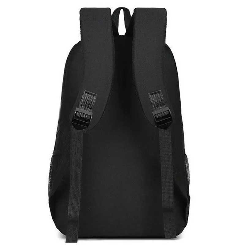 Leisure Schoolbag Womens Canvas Simple Dual-Shoulder Bag Mens Korean-style Backpack Large Capacity Middle School Student BackpM251222