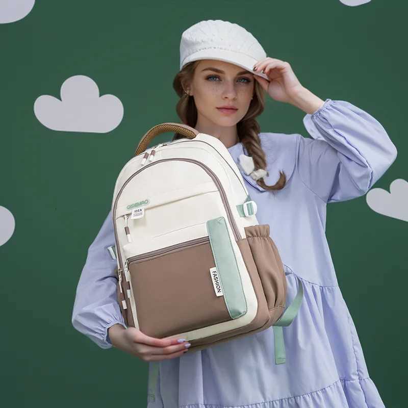 Schoolbags Junior High School s High-Looking Niche Ins Style 2024 New K-Style Primary School Students BackpackM251222