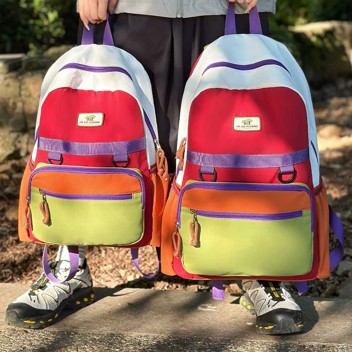 tyle School Bag for Men College Students Junior High and High School Students Large Capacity Backpack Travel Backpack Womens Lightweight Outdoor Campi