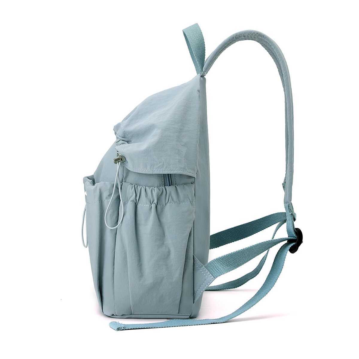 Schoolbag Female College Student Mountain Style Outdoor Hiking Mountaineering Bag Drawstring Bag Backpack Female Travel LightweiM251222