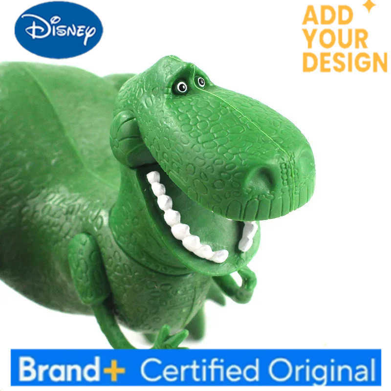 Disney 22cm Toy Story 4 Rex Green Dinosaur PVC Action Figure Movable Legs Mini Model Doll Collectible Toys For Girl Boy Gift H251222