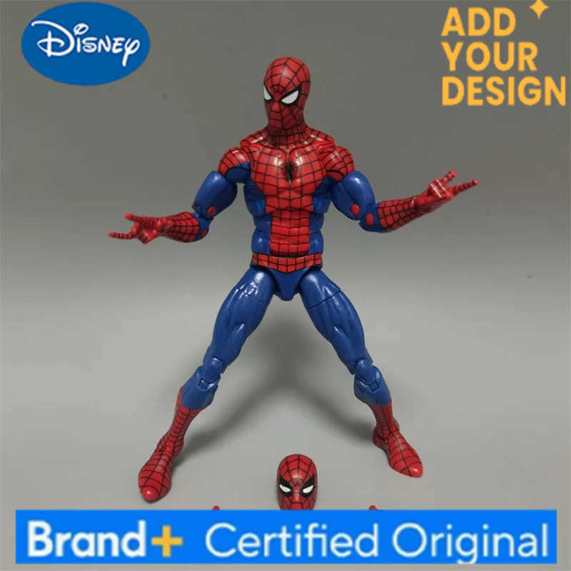 Disney ML Legends Classic Spider Man 6 Inch Action Figure Toys Copy Spiderman Figures Statue Model Doll Collectible Ornaments Gifts H251222