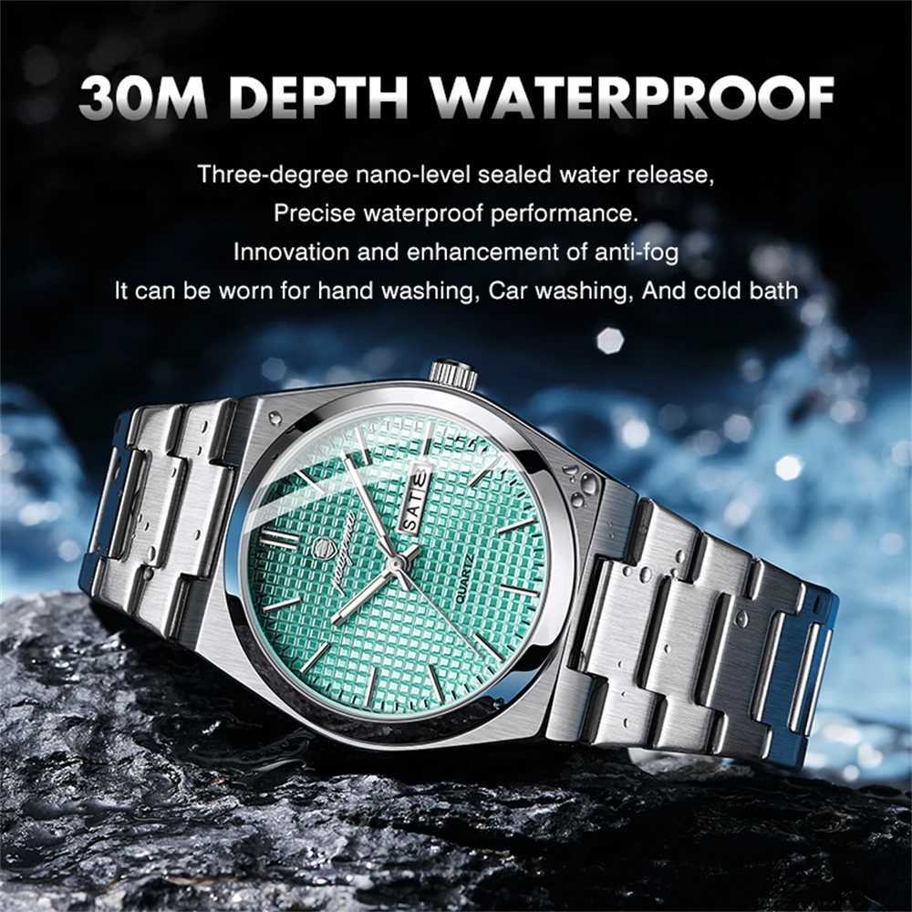 2025 New Luxury Men Busin es Cndar fresh Quartz Wristes For Mens Clock Reloj HbreWith Box M251222