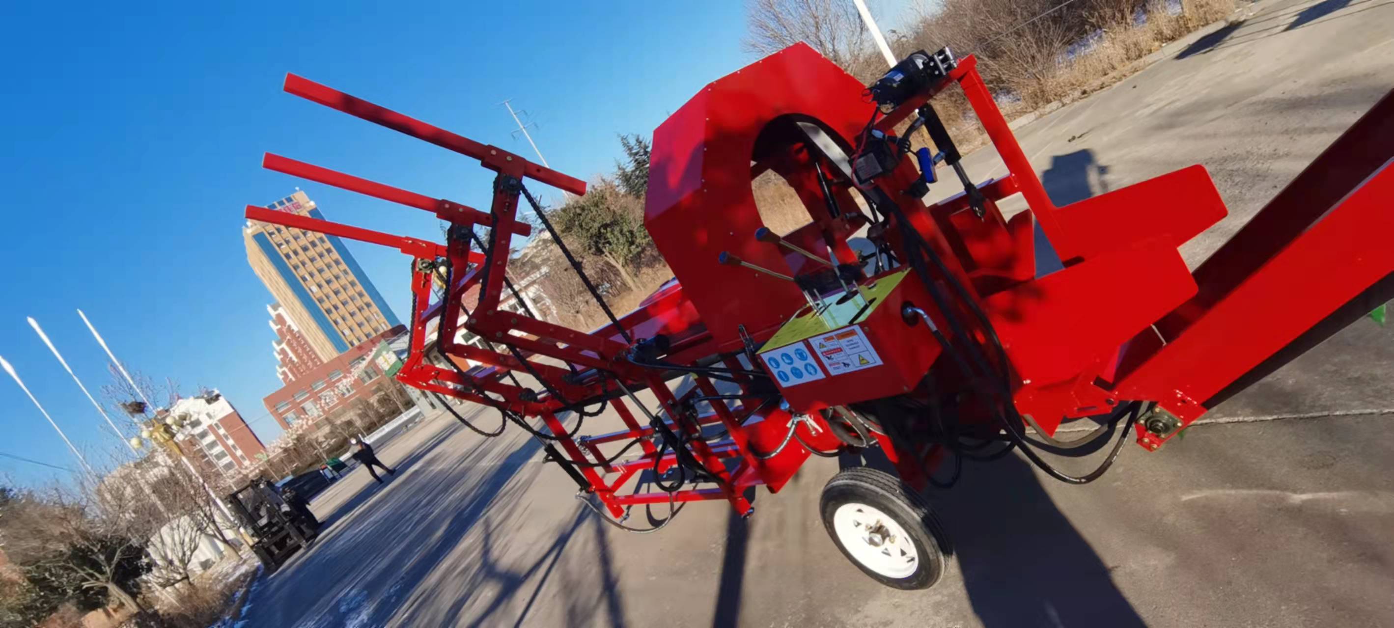 Hot Sale Hydraulic Log Splitter for Excavator: Versatile 30-Ton Log Splitting Attachment for Construction Equipment Applications