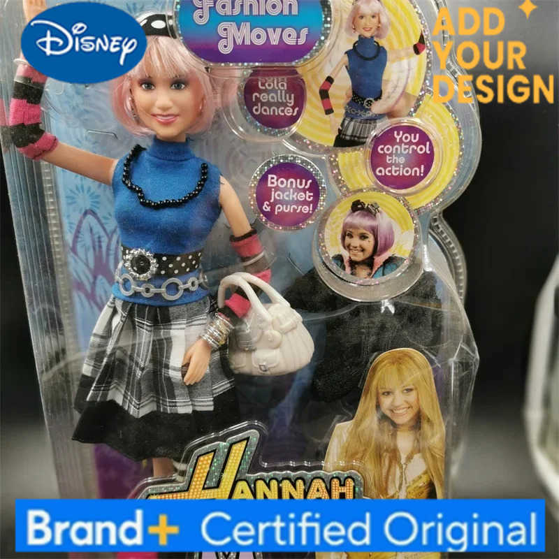 Disney Hannah Montana Action Figures Miley Stewart Fashion Princess Model Collectibles Girl Play House Toy Kids Gifts H251222