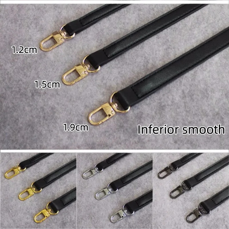 Black Ladys Bag PU Leather Shoulder Strap Crossbody Bag Belt adjustable Replace Handle Accessories 251219