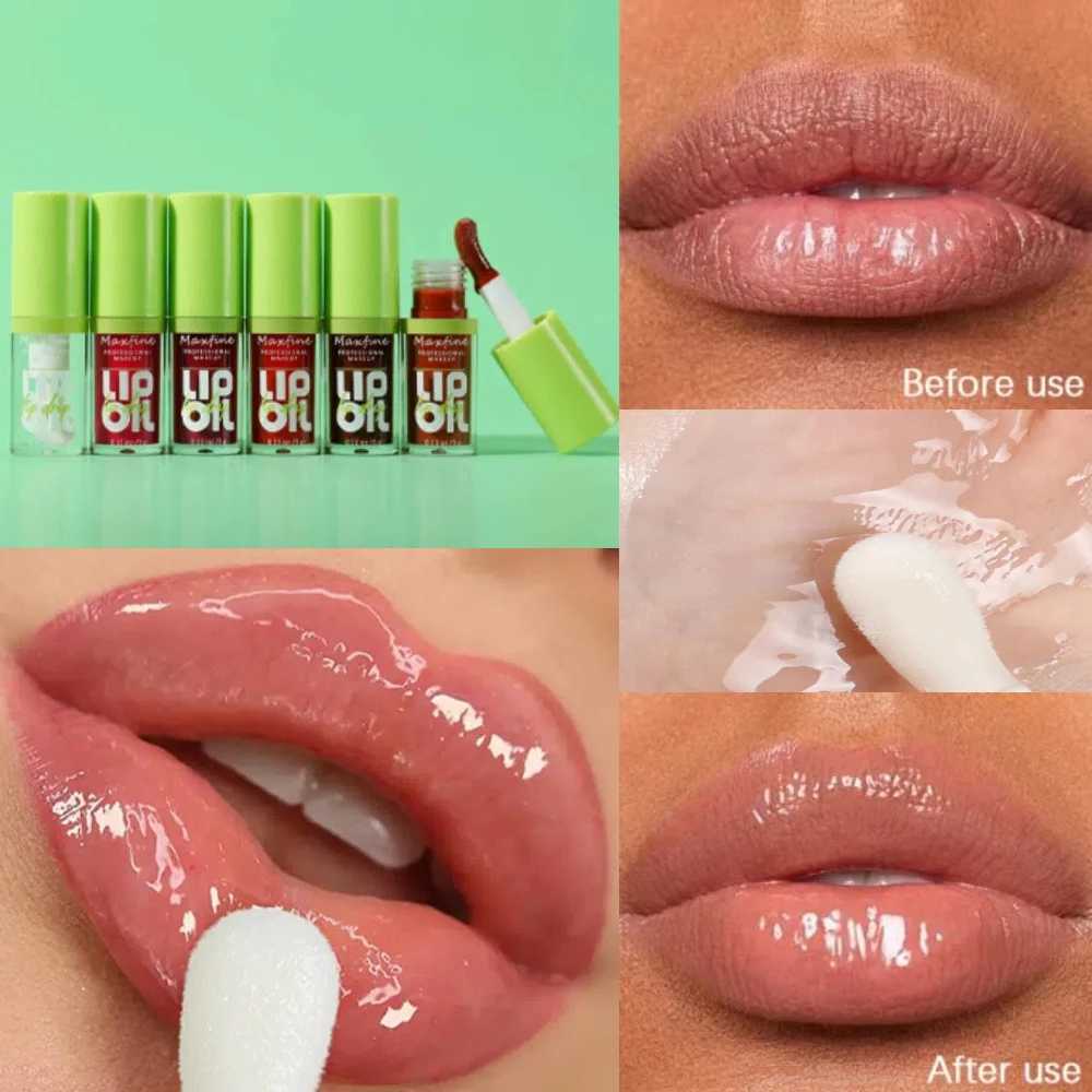 6 Colors Moisturizing Lip Gloss Lip Oil Clear Non Sticky Sexy Plumping Lips Lipstick Crystal Jelly Hydrating Lip Tint MakeupT251222