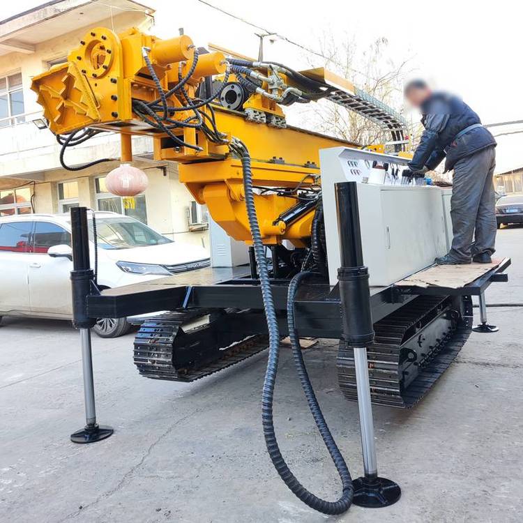 Hot Sale Small Pneumatic Anchoring Rig | High-pressure Rotary Jet Drilling for Roadside Support