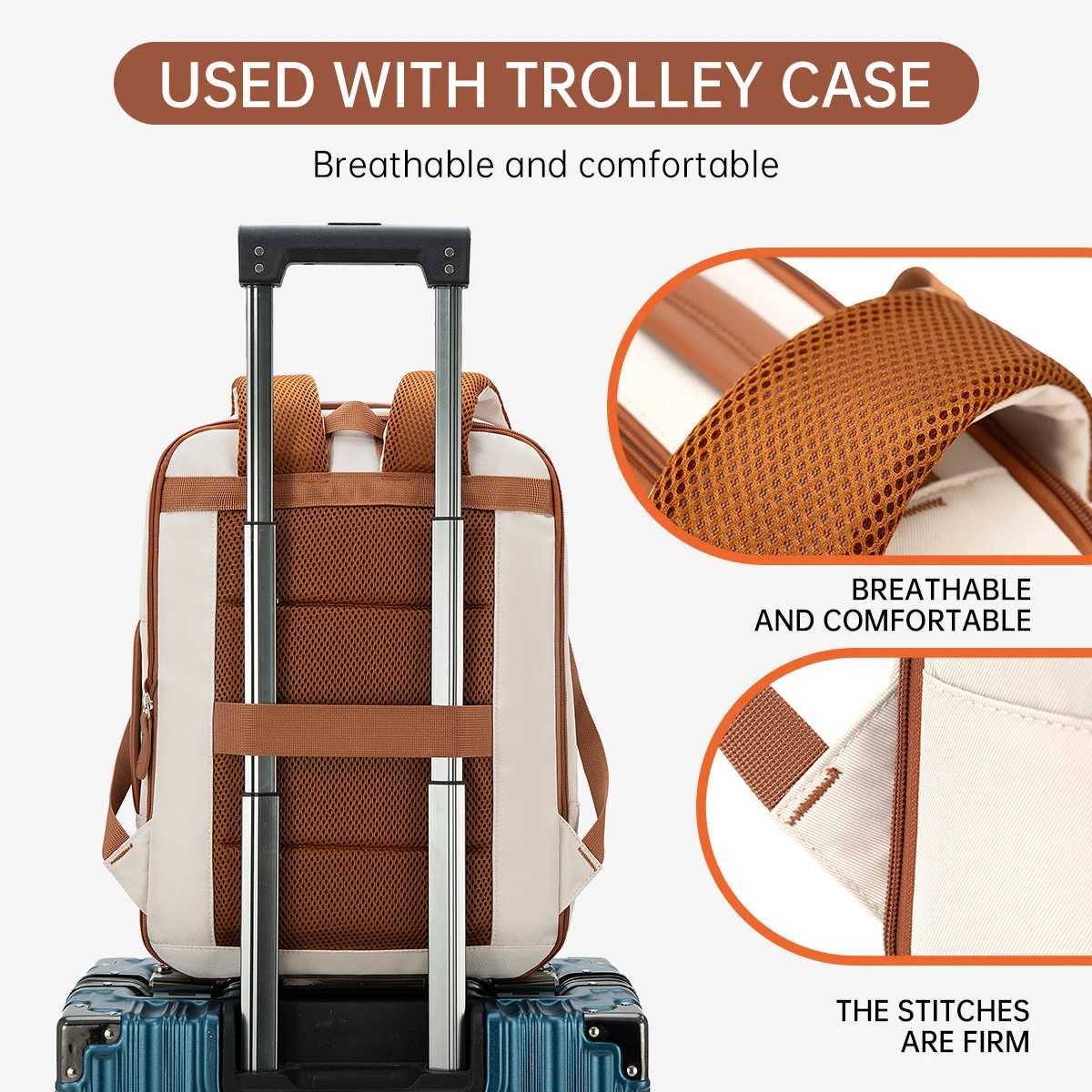 Backpack Womens Travel Lightweight 2025 Super Hot Business Travel Work Commuting Backpack Large Capacity Computer BagM251222