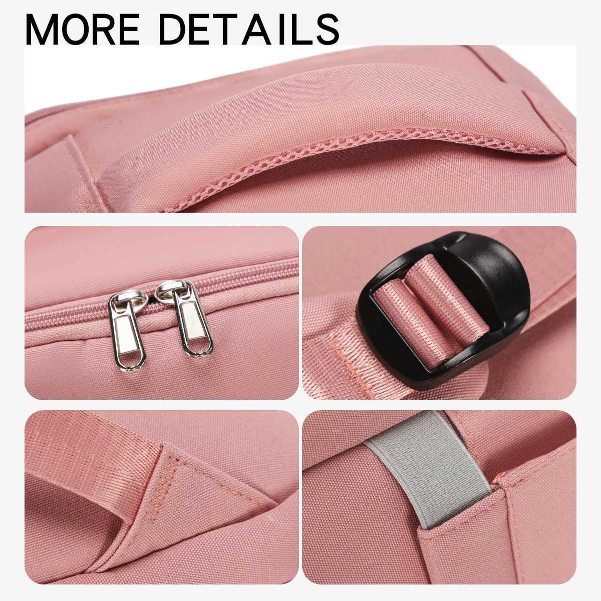 Business Backpack Ladies 2025 New Simple Canvas Travel Backpack Large-Capacity Computer Bag College Student School BagM251222