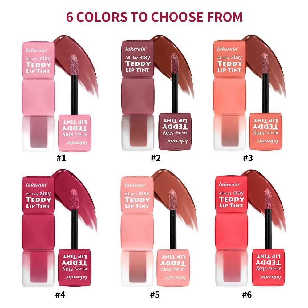 Teddy Tint Lip Color Tear Lip Gloss Super Stay Long-Lasting Coloring 12H Matte Texture Waterproof Lip Stain Lipstick CosmeticsT251222