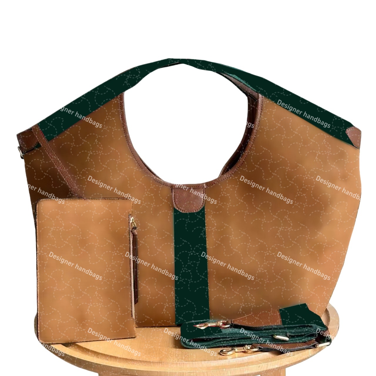 Stylish High-Quality Faux Suede and Genuine Calfskin Pouch Multi-Purpose Design Ideal for Daily Use